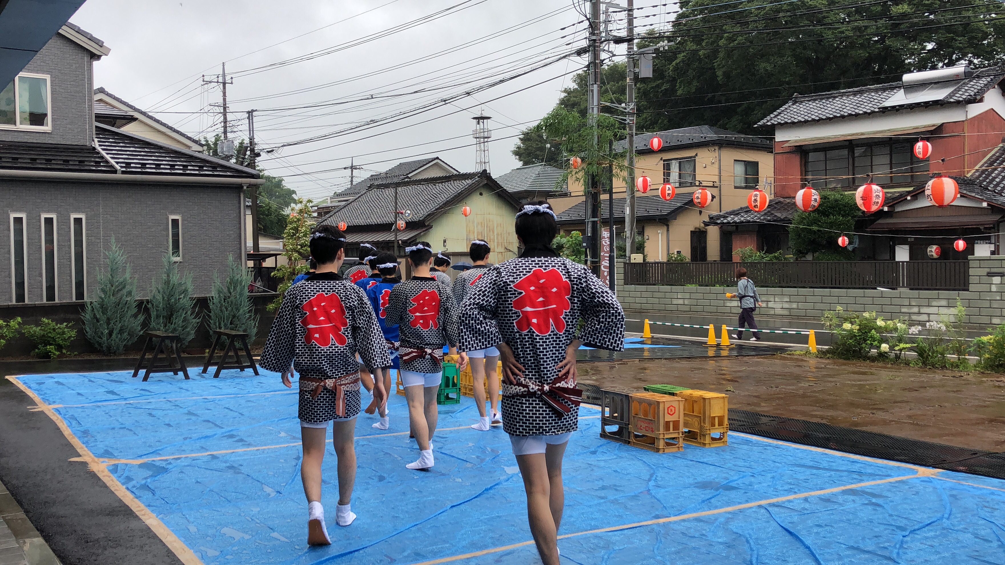 永寿荘の熱き男たちが挑む 奇祭 どろいんきょ祭り Eijuso架け橋ブログ